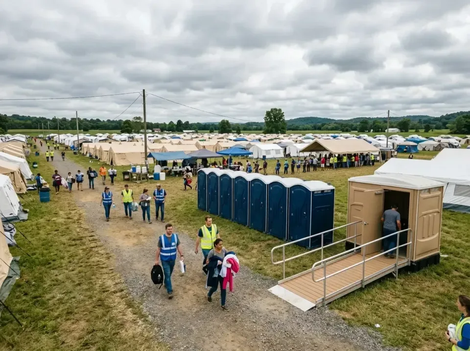 disaster-relief-camp-restrooms-010 — frequently asked questions, Dumpster & Portable Bathrooms Rental in Taylor, PA